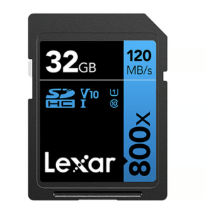 Karta pamięci Lexar Professional 800x SDHC 32 GB 120 MB/s UHS-I V10 