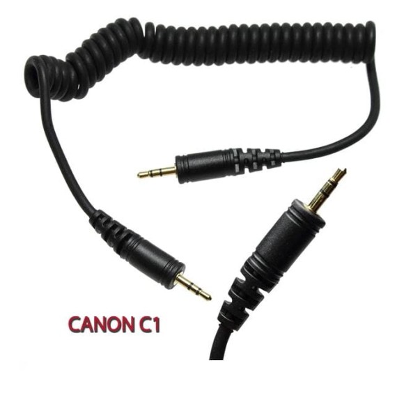 Kabel spustowy migawki 2,5 mm do bezprzewodowego wyzwalacza lampy błyskowej Yongnuo RF603 C1 Canon