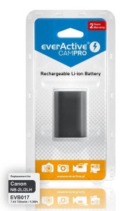 Bateria (akumulator) everActive CamPro - zamiennik do aparatu fotograficznego Canon NB-2L / NB-2LH
