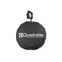 Quadralite blenda biało-srebrna 60cm 