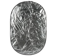GlareOne Blenda 2w1 srebrno biała, 60x90cm