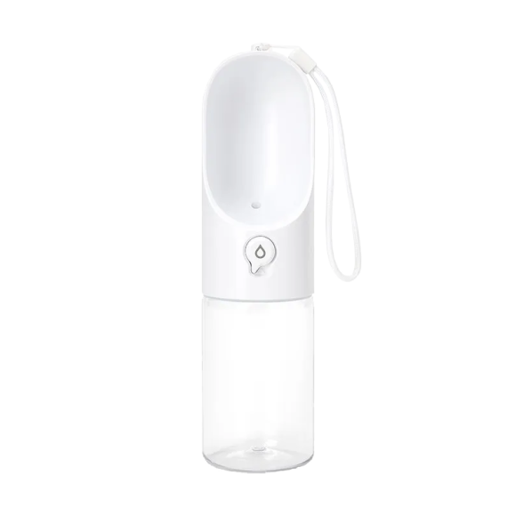 Butelka podróżna na wodę dla psa lub kota PetKit 300ML S300 White