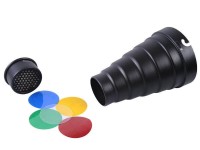 STRUMIENICA / SNOOT Z PLASTREM MIODU I PIĘCIOMA FILTRAMI [ELINCHROM] 