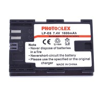 Photoolex Canon LP-E6 1600 mAh