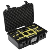 Peli 1485 Air Case | Walizka z organizerem - przegrody wew 45x25x15cm czarna 