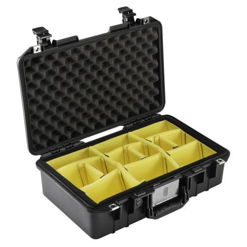 Peli 1485 Air Case | Walizka z organizerem - przegrody wew 45x25x15cm czarna 