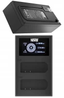 Ładowarka dwukanałowa Newell FDL-USB-C do akumulatorów LP-E12