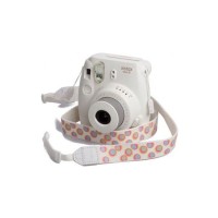 FujiFilm Pasek do aparatów Instax biały w kropki