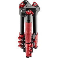 Manfrotto Statyw Befree One MKBFR1A4R-BH alum., statyw z głowicą kulową i torbą, czerwony