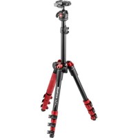 Manfrotto Statyw Befree One MKBFR1A4R-BH alum., statyw z głowicą kulową i torbą, czerwony