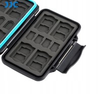 Etui JJC MC2 MC-2 na karty pamięci 8x SD/SDHC lub 4x CF