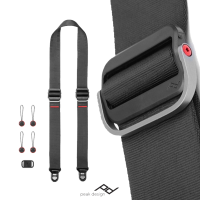 Peak Design Pasek na szyję lub ramię SLIDE LITE v3 czarny do lekkich aparatów SLL-BK-3
