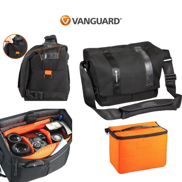 Torba fotograficzna Vanguard Vojo 28 czarny - wyjmowany wkład foto