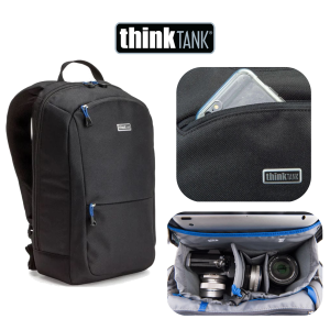 Plecak Think Tank Perception na aparat + obiektyw i tablet - czarny