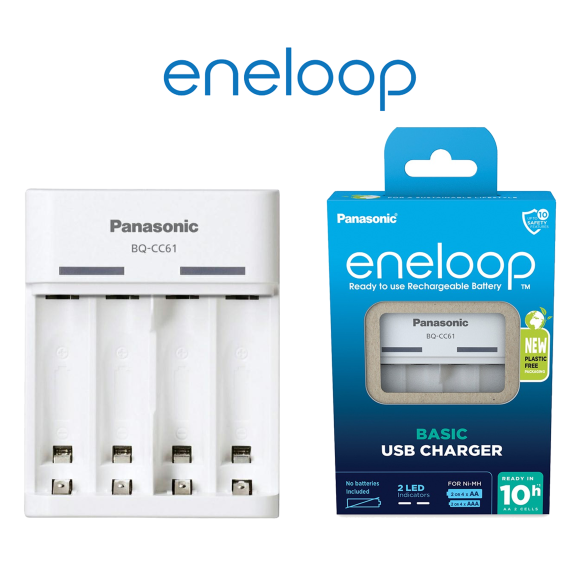 Ładowarka Panasonic ENELOOP BQ-CC61