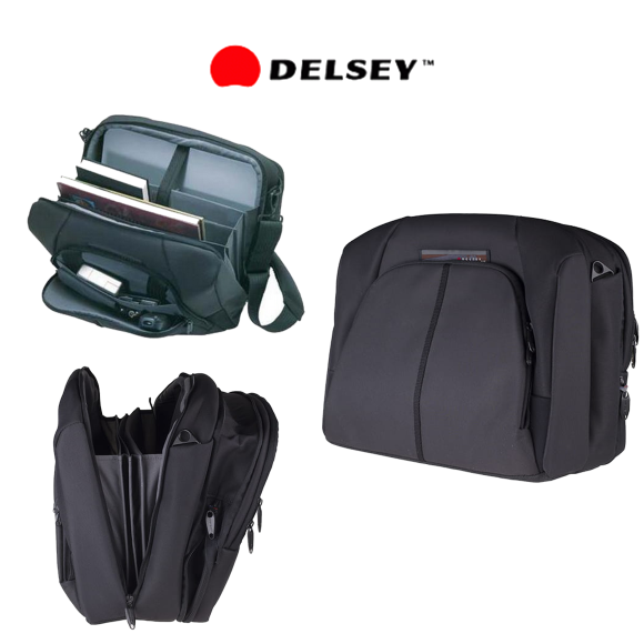 Torba Delsey Pro Notebook briefcase Expandable 12 do laptopa 16 cali
