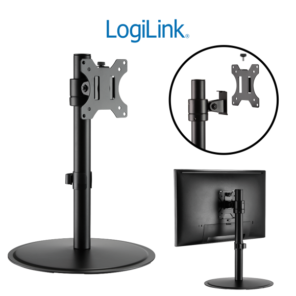 Uchwyt do monitora Logilink BP0110 VESA 17-32 cale Max. 8kg