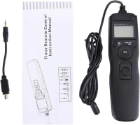 RST-7006 z LCD, Digital Timer Wężyk spustowy do: Nikon D90 / D5000 / D7000 / D3100 / D5100 / D5300