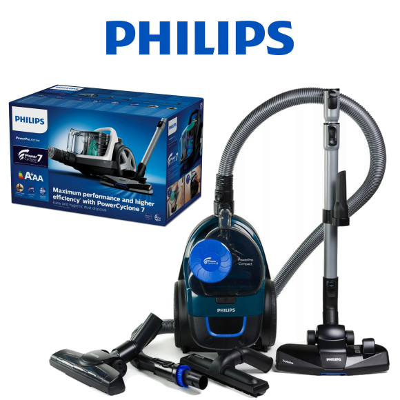 Odkurzacz bezworkowy Philips PowerPro Compact FC9334/09