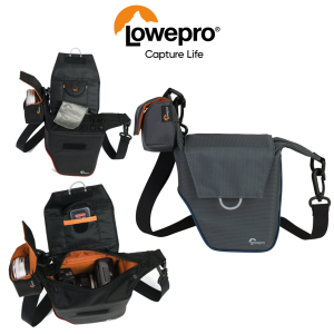 Torba Lowepro Compact Courier 70 szara na bezlusterkowca lub compact. 