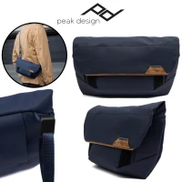 Torba podręczna Peak Design Field Pouch Midnight v2 - Niebieski, z paskiem (BP-MN-2)