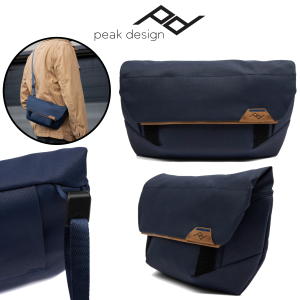 Torba podręczna Peak Design Field Pouch Midnight v2 - Niebieski, z paskiem (BP-MN-2)