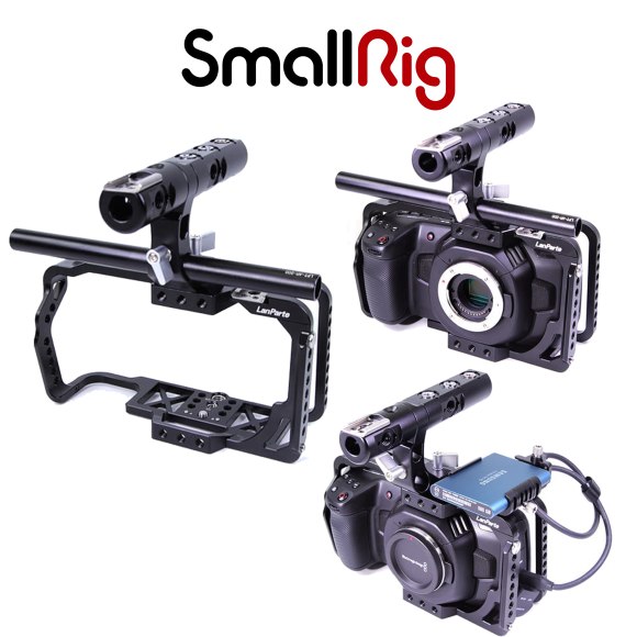 LanParte klatka z górnym uchwytem do kamery Blackmagic Pocket Cinema 4K