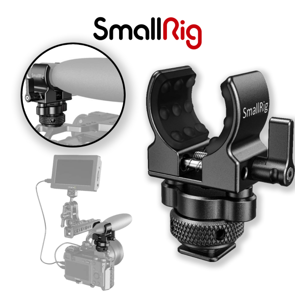 SmallRig 2352 - uchwyt do mikrofonu typu shotgun, zimna stopka