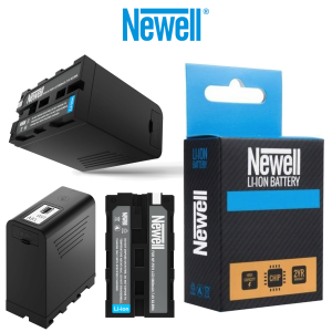 Akumulator Newell zamiennik NP-F970 ekran LCD  poj. 8600 mAh