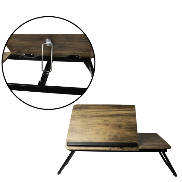 Markowy Stolik na laptopa Gusta do łóżka wym. 53x30x19cm