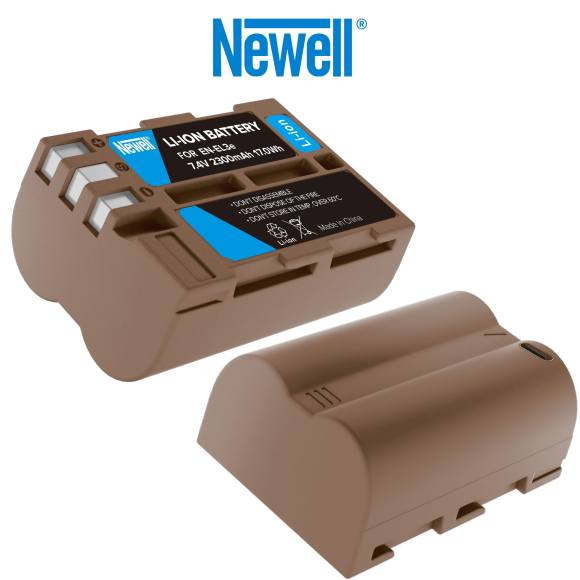 Akumulator Newell zamiennik EN-EL3E USB-C do Nikon