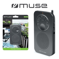 Radio na baterie FM Muse Pocket Radio M-01 RS