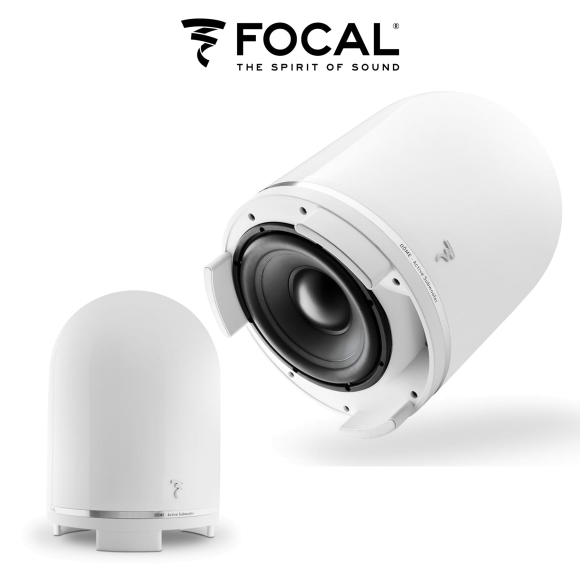 Subwoofer aktywny Focal DOME SUB BIAŁY 8" (21cm)