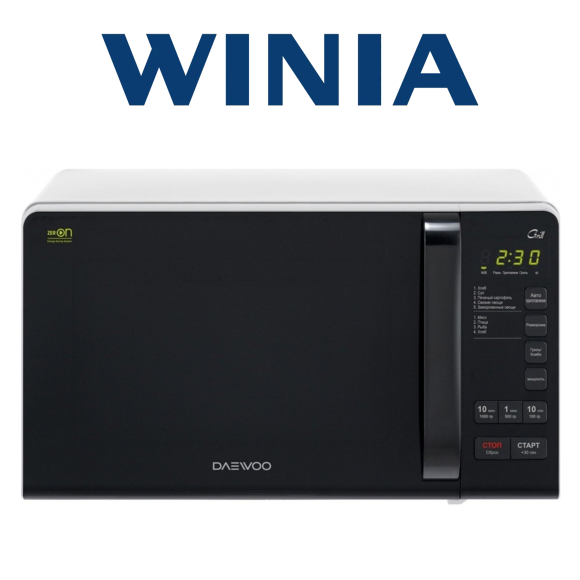Kuchenka mikrofalowa Winia DAEWOO KQG-663BW 700W 20L Grill