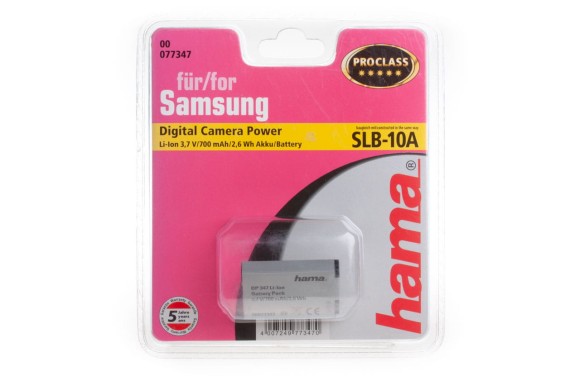 Akumulator Hama DP 347 (odpowiednik Samsung SLB-10A)