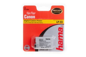 Akumulator Hama DP 384 zam.Canon LP-E8