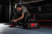Torba sportowa na trening siłownię z kieszenią na buty GORILLA WEAR JEROME