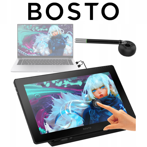 Tablet graficzny Bosto BT-16HDT 15,6" 