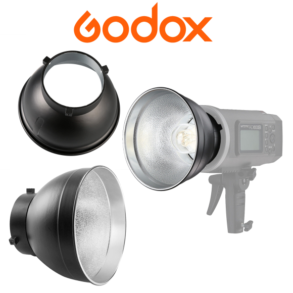 Czasza Godox AD-R6 18cm Reflektor z otworem na parasol AD-R6 moc. Bowens