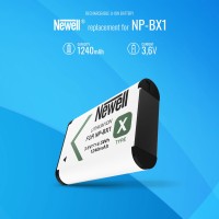 Zestaw ładowarka dwukanałowa Newell DL-USB-C + akumulator NP-BX1 do Sony