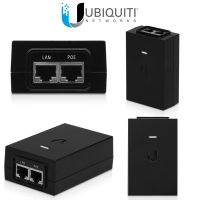 Zasilacz PoE Ubiquiti 48VDC 0.5A POE-48-24W-G adapter z kablem 