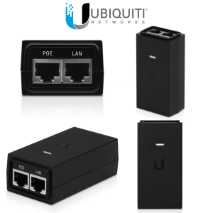 Zasilacz PoE Ubiquiti 24V 0.5A POE-24-12W-G Gigabit Enthernet