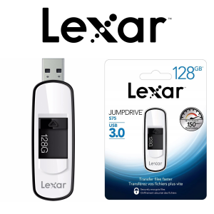 Pendrive Lexar JumpDrive 128GB S75 (USB 3.0)