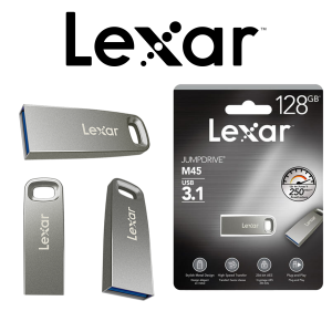 Pendrive Lexar 128GB JumpDrive M45 USB 3.1