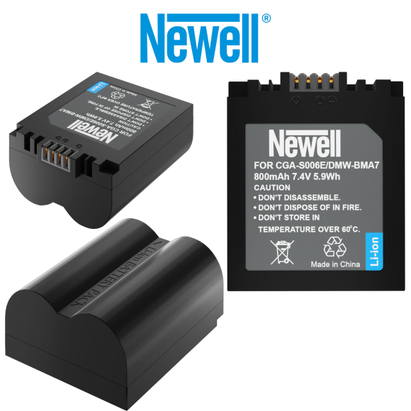 Akumulator Newell zamiennik Panasonic CGA-S006E / DMW-BMA7