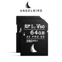 Karta pamięci Angelbird AV PRO SD MK2 64GB V60 W260/R140 - 2 karty w zestawie