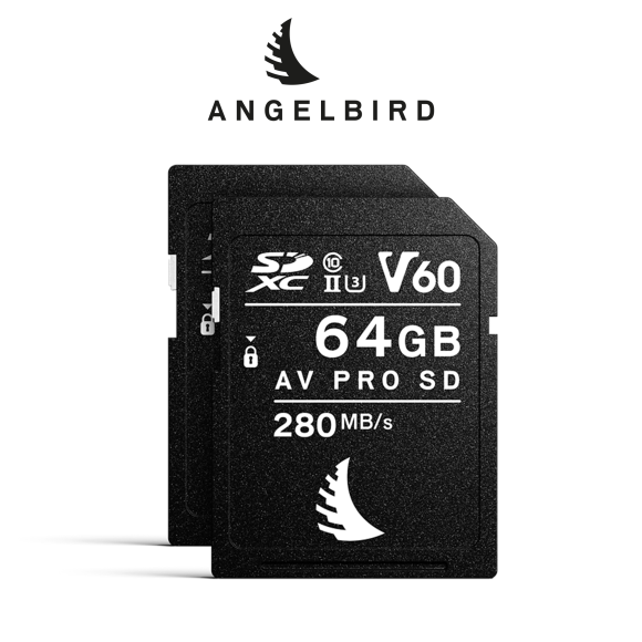 Karta pamięci Angelbird AV PRO SD MK2 64GB V60 W260/R140 - 2 karty w zestawie