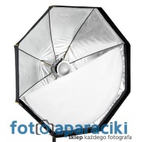 Czasza modelująca Beauty Dish i softbox oktagonalny z maską okrągłą 2w1 100cm 