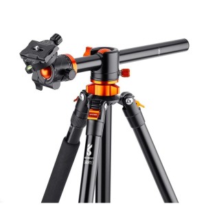 Statyw fotograficzny 190cm K&F Concept T254A4 z łamaną kolumną, głowicą kulową i funkcją monopodu