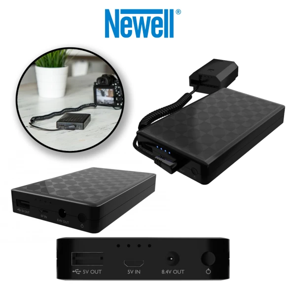Power Bank Newell PB-FZ100 z adapterem akumulatorowym do Sony NP-FZ100